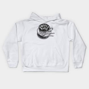 Coffee time is a good time Kids Hoodie